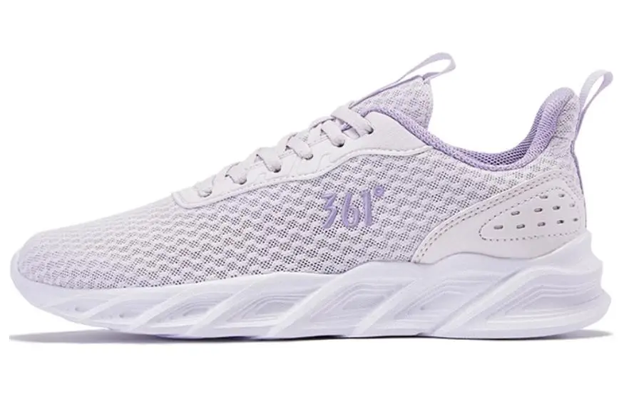 361° Cushioning Wear-Resistant Low-Top Running Shoes Women's Purple