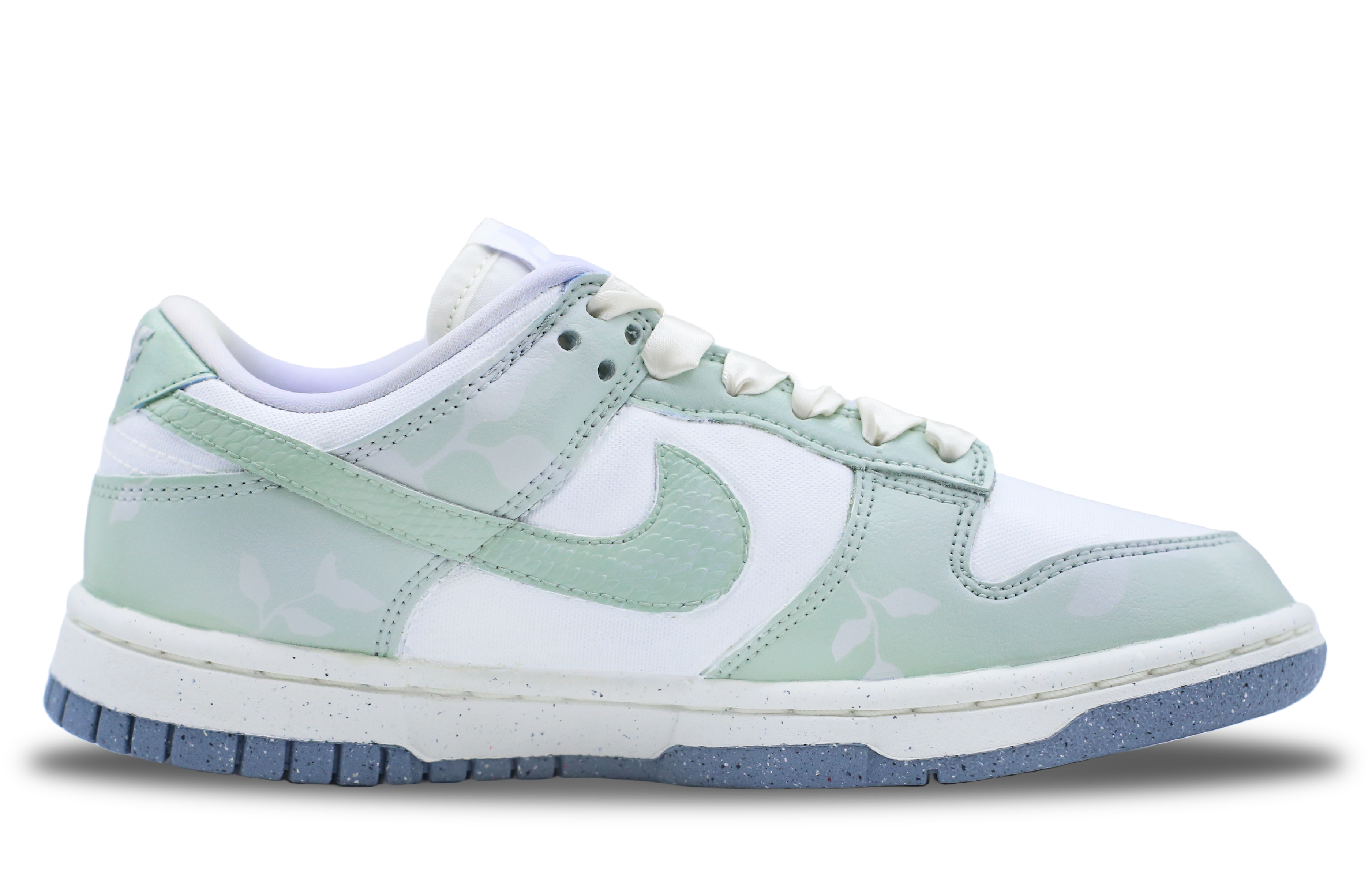 Nike Dunk Low-Top Skateboard Shoes Unisex White Green