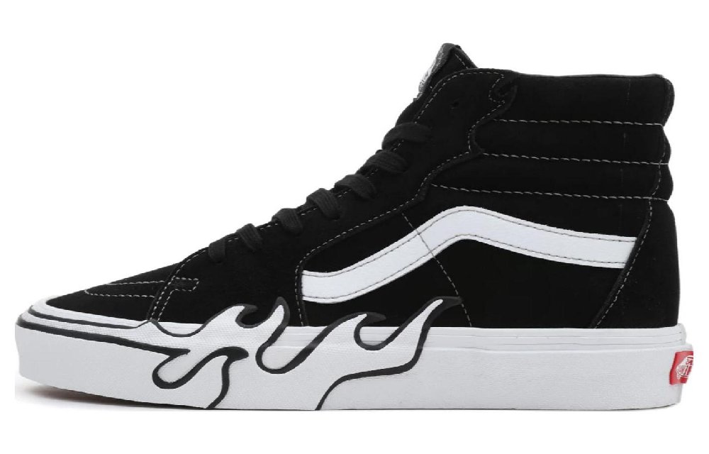 Sk8 Vans Hi 'Flame Black'