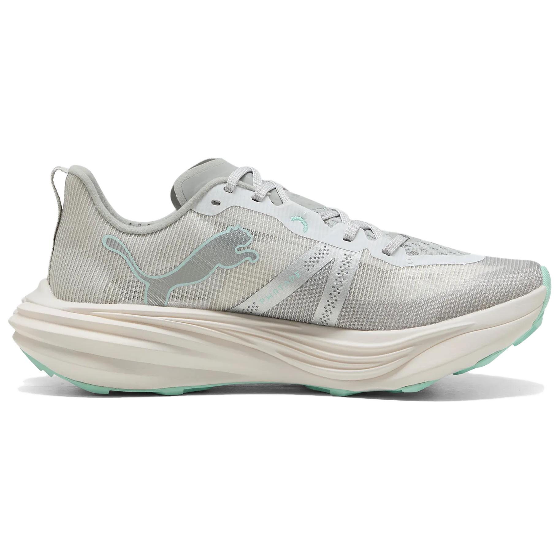 PUMA Deviate NITRO Elite Abrasion Resistant Low Top Running Shoes Women's Light Gray Green купить в интернет-магазине Yoocart с быстрой доставкой по России.