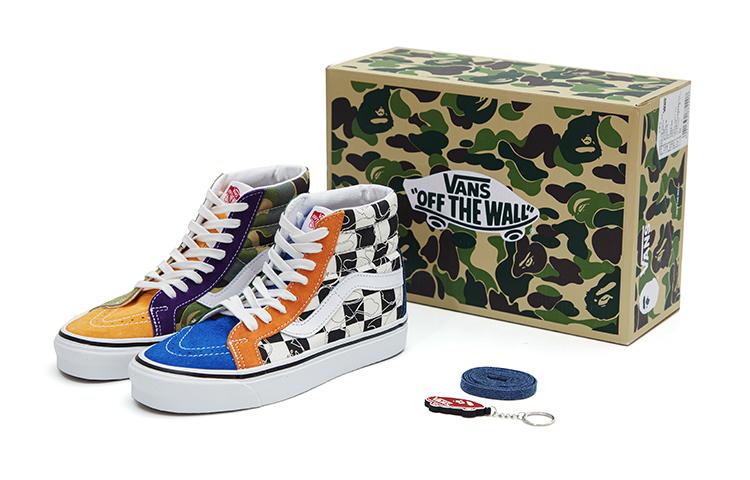 Vans Bape X Sk8 Hi 36 Dx 'Multi Camo'