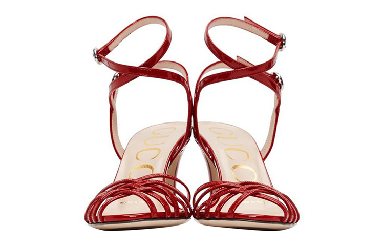GUCCI Slim Heel High Heels Women's Red купить в интернет-магазине Yoocart с быстрой доставкой по России.