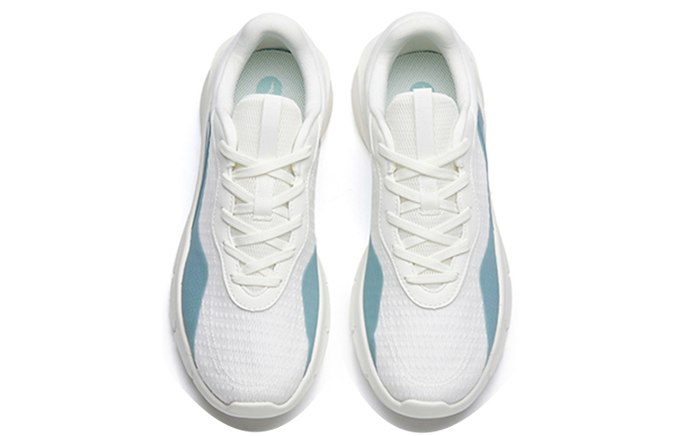 Anta Linghui Cushioned Anti-Slip Wear-Resistant Breathable Lightweight Low-Top Training Shoes Men's White Blue купить в интернет-магазине Yoocart с быстрой доставкой по России.