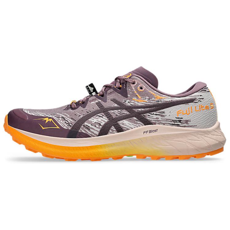 Asics Fuji Lite 5 Dusty Mauve Dark Aubergine Women's