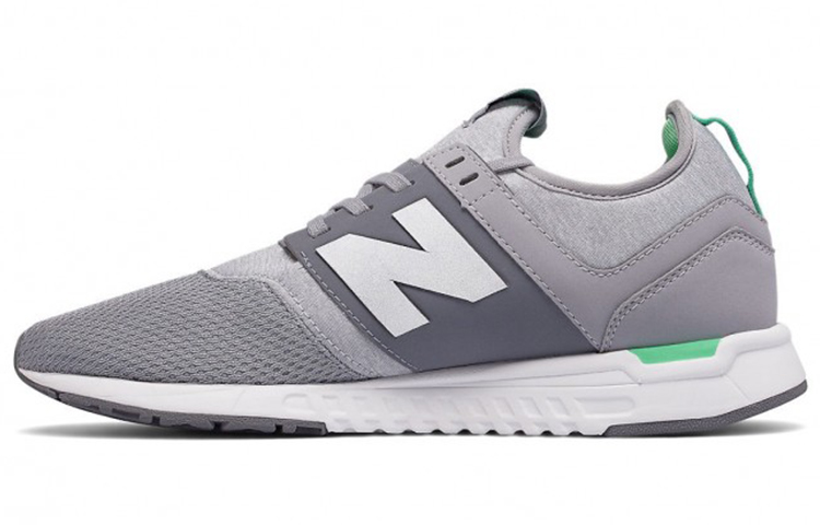 New Balance 247 Silver Mink Vivid Jade Women's