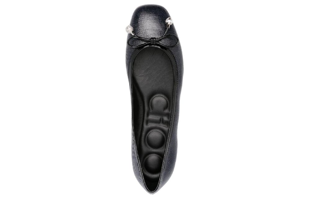 Jimmy Choo Elme Flat Ballerina Shoes