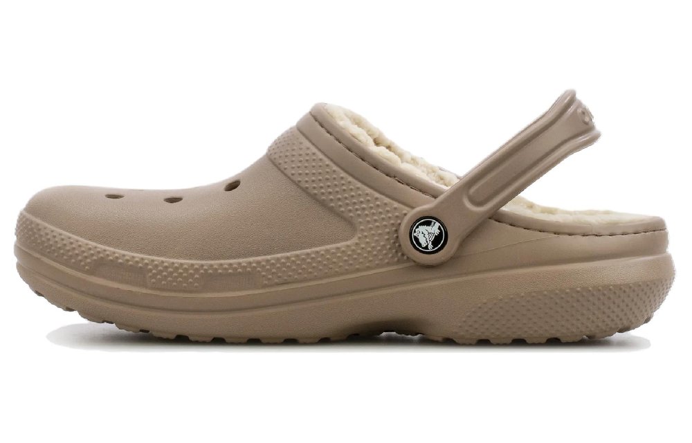 Crocs Classic Lined Clogs 'Mushroom Bone'