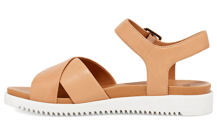 UGG Sports Sandals 'White Brown' Women's