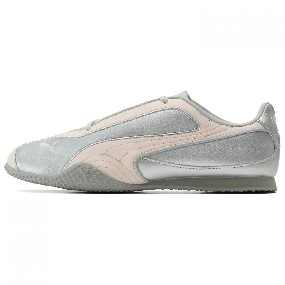 PUMA Bella V2 Abrasion Resistant Low Top Casual Shoes Unisex Silver Glow Pink