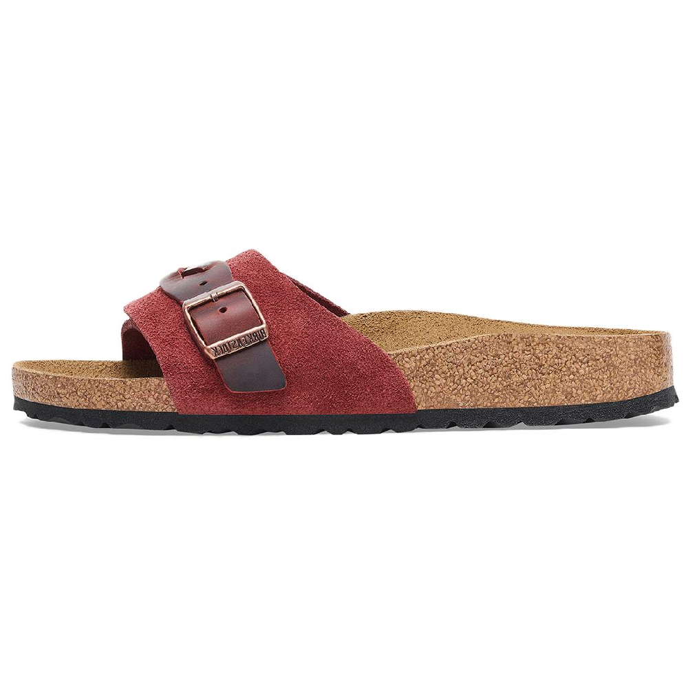 Birkenstock Slide Slippers Women's Burgundy