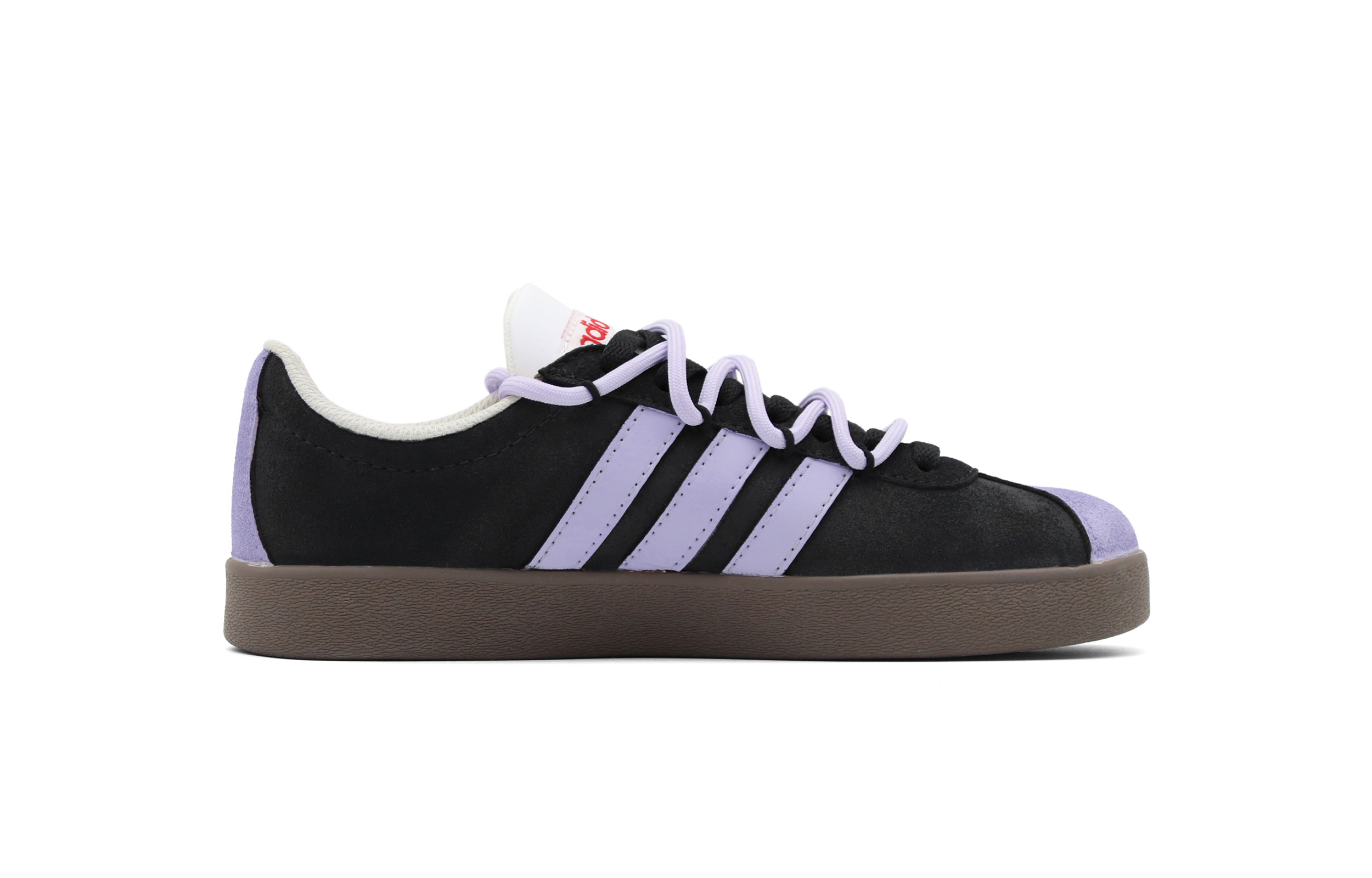 Adidas Neo VL Court Lifestyle Night Elf Anti Slip Wear Resistant Low Top Skateboard Shoes Unisex Black Purple купить в интернет-магазине Yoocart с быстрой доставкой по России.