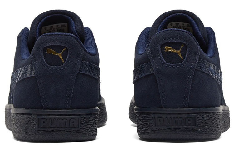 PUMA Suede Mono Deboss 'Dark Blue Black' купить в интернет-магазине Yoocart с быстрой доставкой по России.