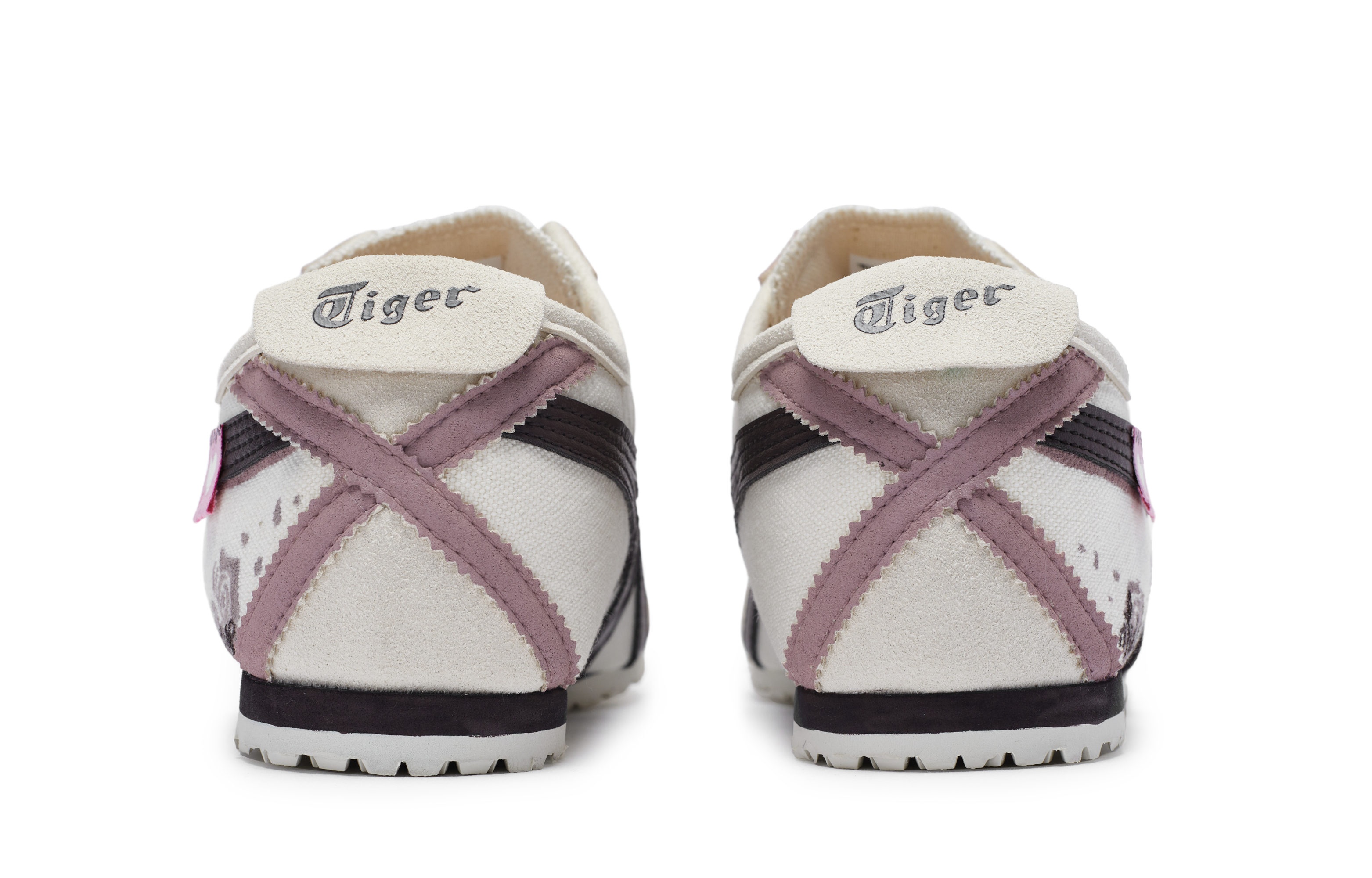 Onitsuka Tiger MEXICO 66 811 Manufactured, Love In The Breeze Low Top Casual Shoes Unisex Pink Purple White купить в интернет-магазине Yoocart с быстрой доставкой по России.