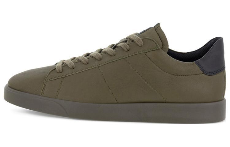 Ecco Stylish Skateboarding Shoes Men's Army Green