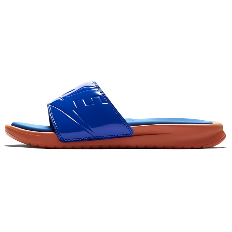 Nike Benassi Slides 'Vintage Coral Racer Blue' Women's