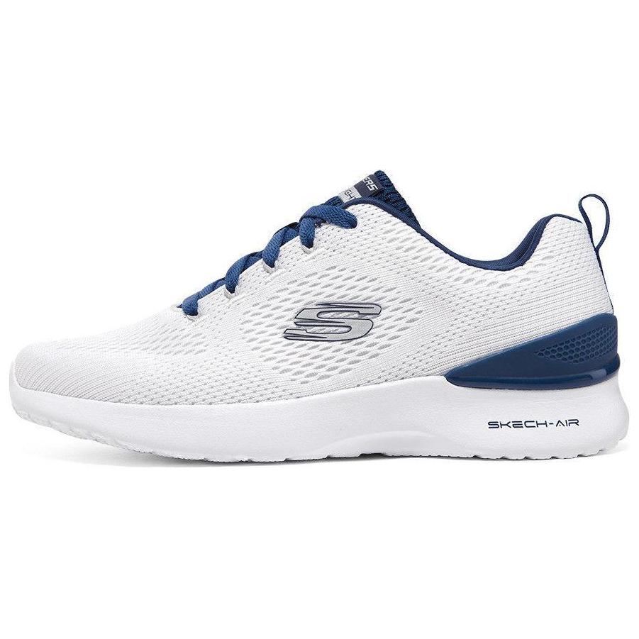 Skechers Skech Air Dynamight Low Top Casual Shoes Men's White Blue