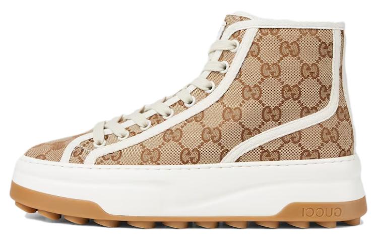 GUCCI Women's Gg High 'Interlocking G   Beige' Women's