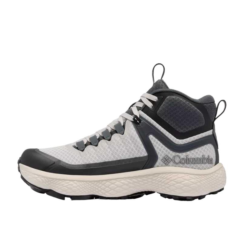 Columbia Mid Top Hiking Shoes Men's Gray White