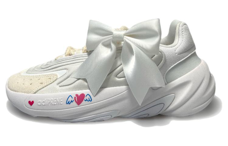 Adidas Originals Ozelia Cushioning Anti-Slip And Wear-Resistant Low-Top Chunky Sneakers Unisex White
