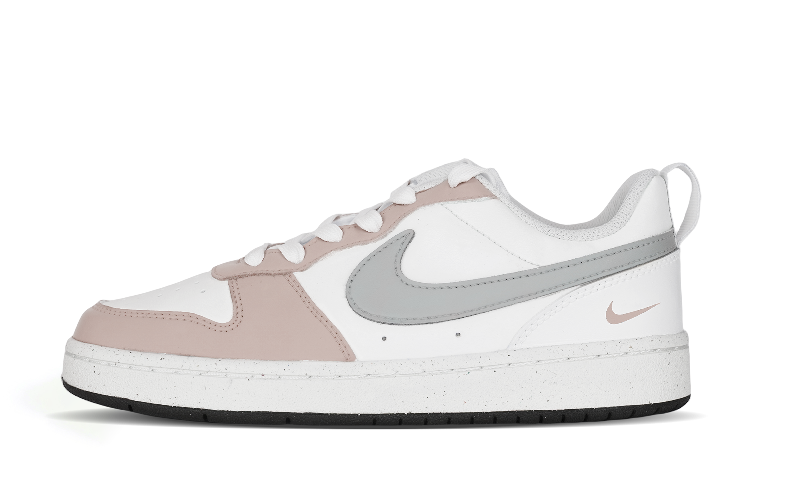 Nike Morandi, Gray Brown Double Hook Low Top Skateboard Shoes GS Gray Brown