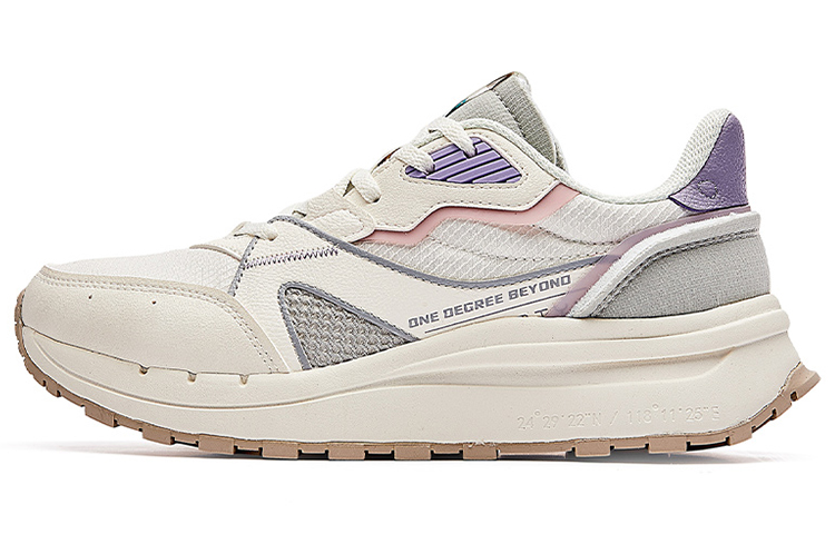 361° Casual Shoes Women's Low-Top White/Purple