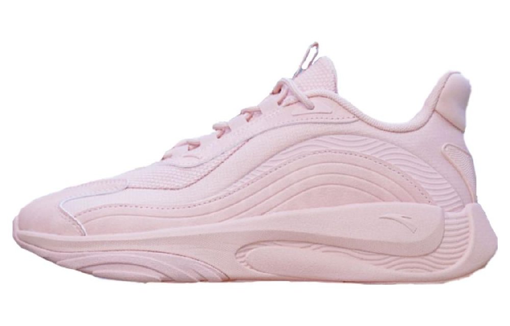 Anta Chao Bai Breathable And Wear-resistant Low-Top Casual Shoes Women's Pink