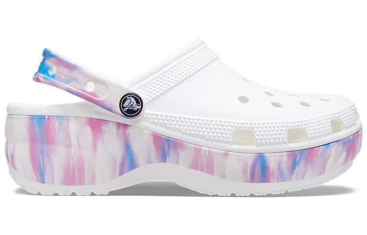 Crocs Classic Platform Dream Clog 'White Purple' Women's купить в интернет-магазине Yoocart с быстрой доставкой по России.