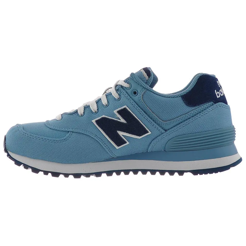 New Balance NB 574 Low top Running Shoes Women's White Blue