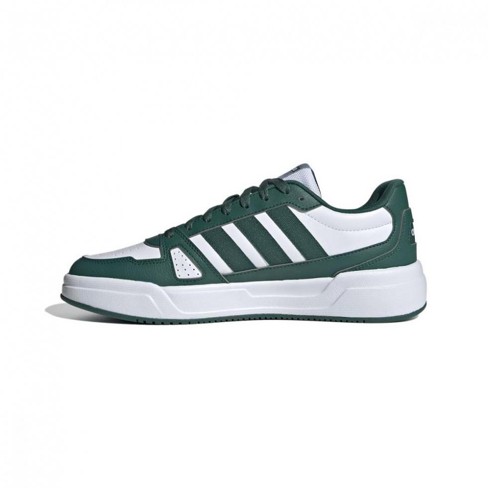 Adidas LITE BALLER Slip Resistant And Breathable Low Top Skateboard Shoes Men's Green White