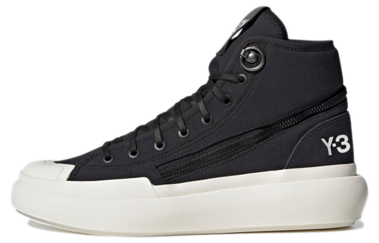 Y 3 Ajatu Court High Black White
