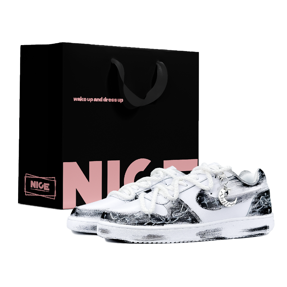 Nike EBERNON Low Top Skateboard Shoes Men's Black