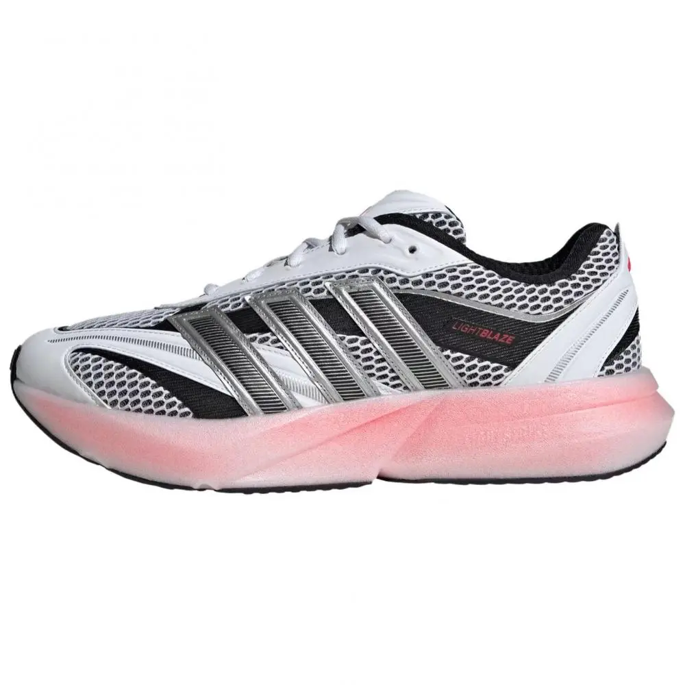 Adidas LIGHTBLAZE Casual Running Shoes Men's Black White Silver