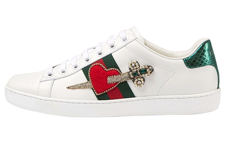 GUCCI Women's Ace Embroidered 'Bee' Women's