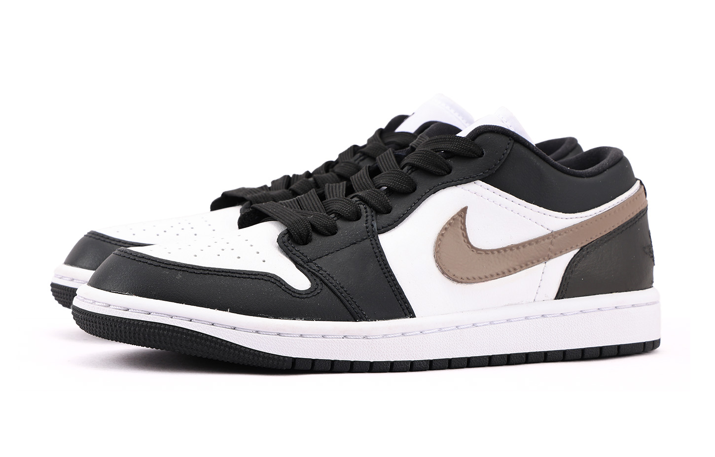 Jordan Air Jordan 1 Anti Slip And Wear Resistant Coverage Low Top Vintage Basketball Shoes Women's Black Brown купить в интернет-магазине Yoocart с быстрой доставкой по России.