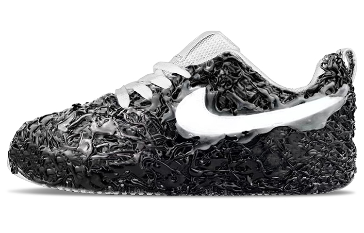 Nike Court Borough Series Low Low-Top Skateboard Shoes Women's Black Red