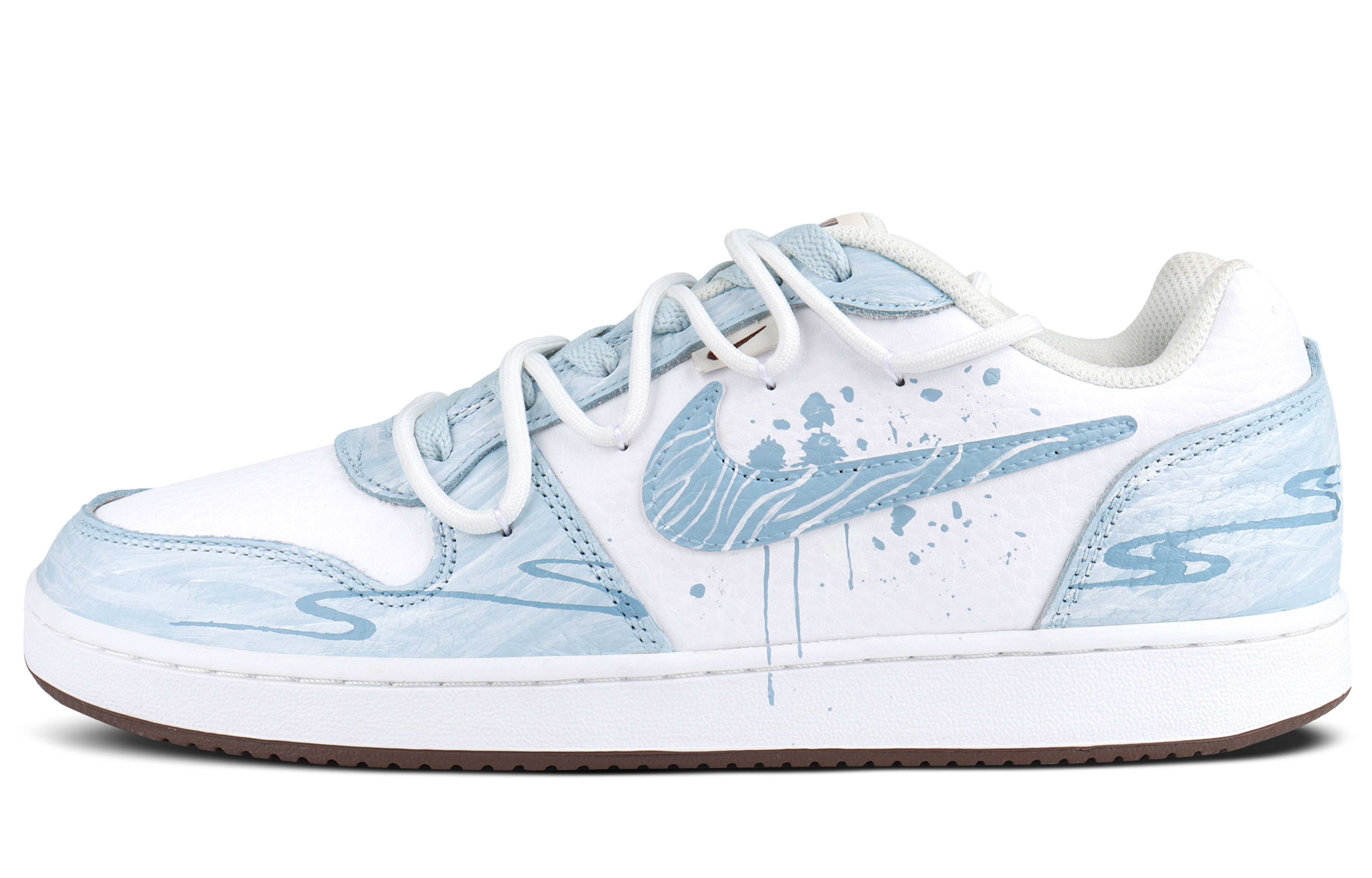 Nike EBERNON Abrasion Resistant Low top Skateboard Shoes Men's