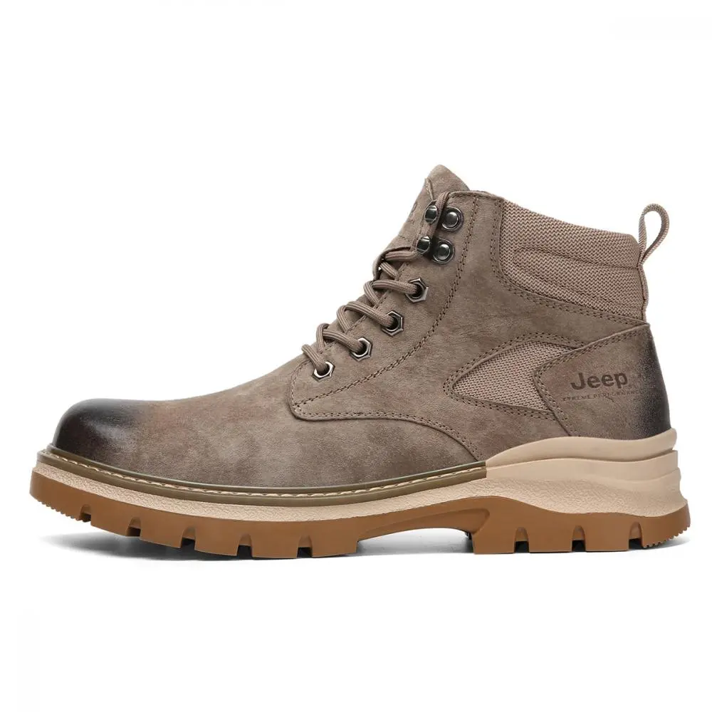 Jeep Short Martin Boot Men's Khaki