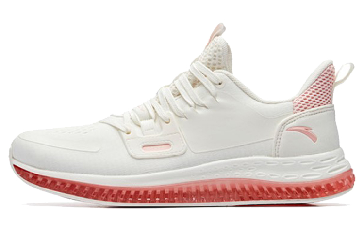 Anta Flashfoam Low-Top Running Shoes Women's Ivory White