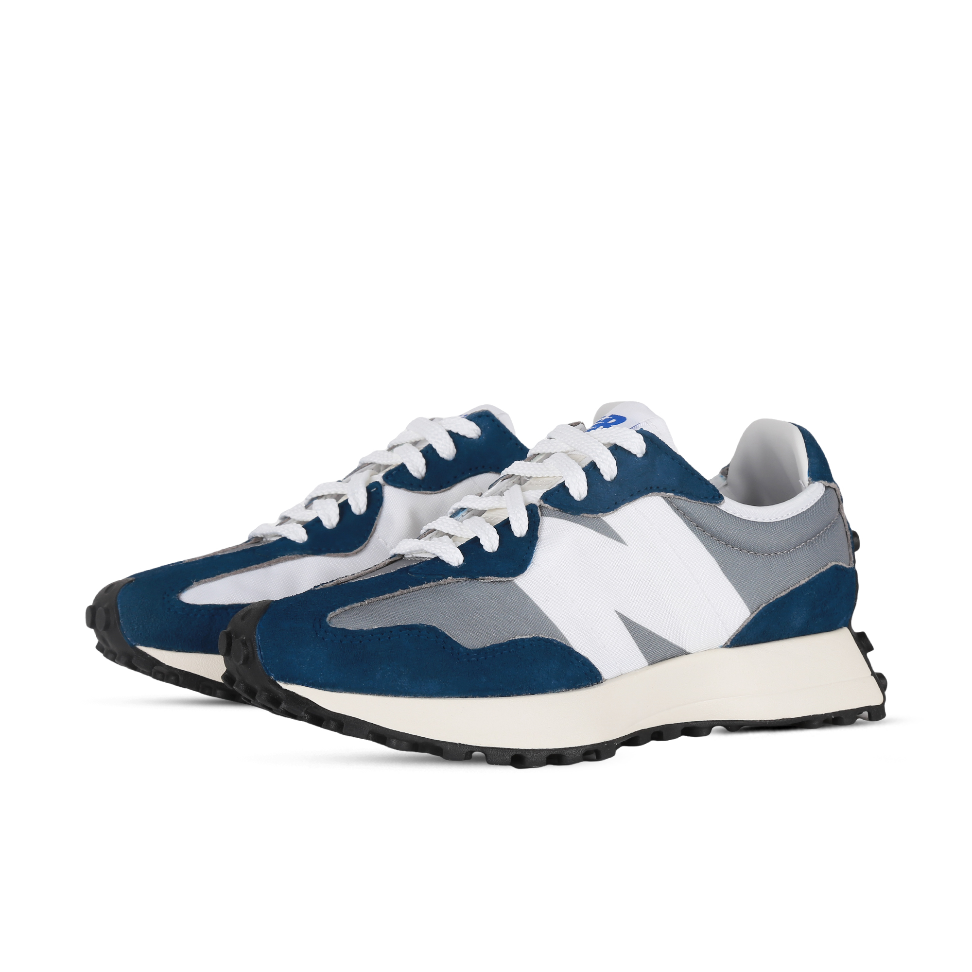 New Balance NB 327 Cushioning And Abrasion Resistant Coverage Low Top City Commute Running Shoes Unisex Marine Blue купить в интернет-магазине Yoocart с быстрой доставкой по России.