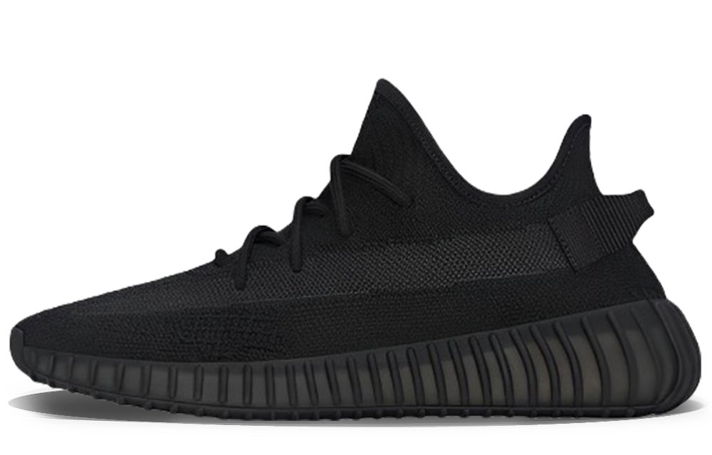 Adidas Originals Yeezy Boost 350 V2 Coverage Breathable Water-Resistant Low-Top Casual Shoes Unisex Black Pink