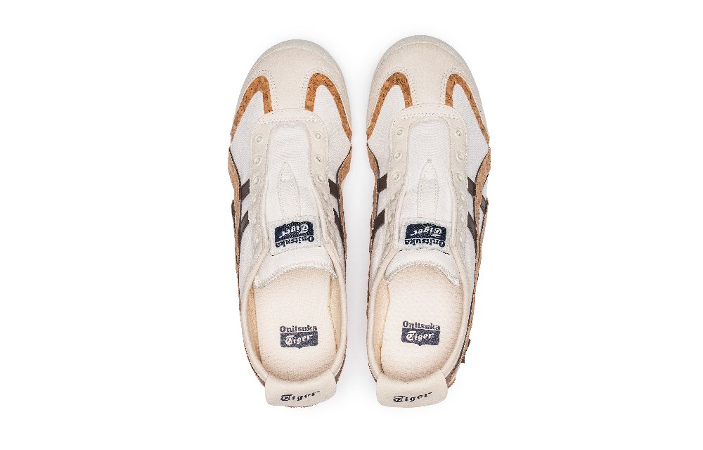 Onitsuka Tiger MEXICO 66 Lightweight Low-Top Casual Shoes Unisex White Brown