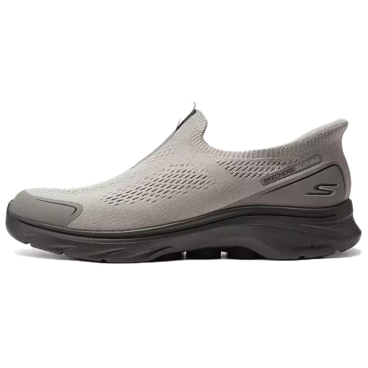 Skechers WOMEN'S GO WALK Anti-Slip And Wear-Resistant Breathable Low-Top Casual Shoes Men's Taupe