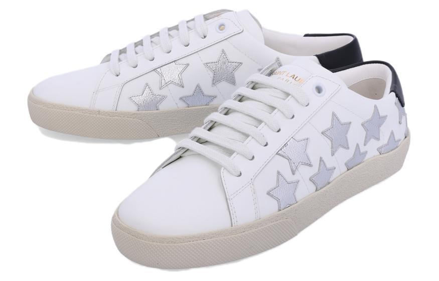SAINT LAURENT Court Classic SL/06 Metallic California Women's