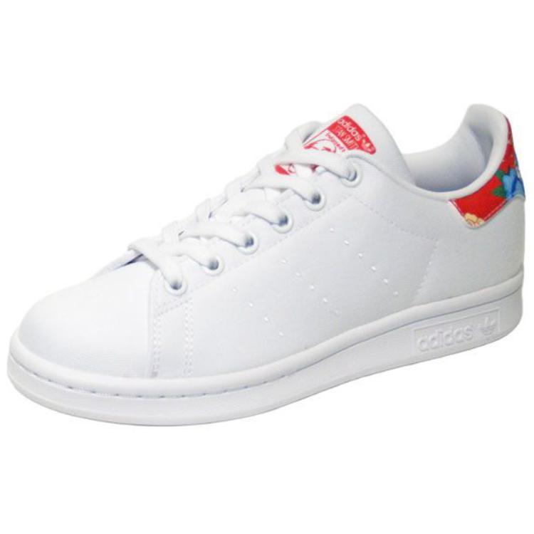 Adidas Originals STAN SMITH Anti Slip Wear Resistant Low Top Skateboard Shoes Women's White