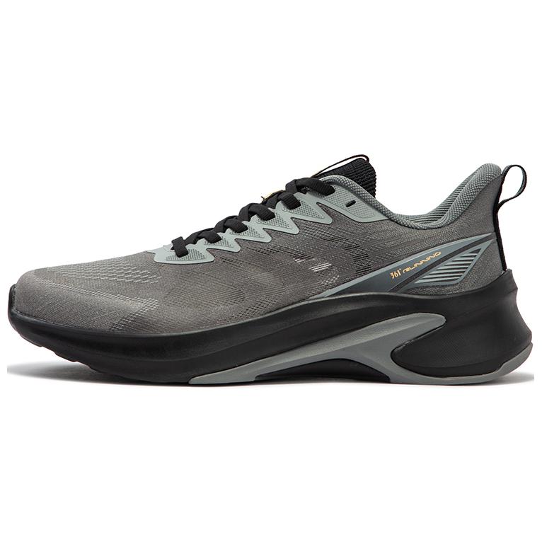 361° Sharp Teeth Abrasion Resistant Low Top Casual Running Shoes Men's Dark Gray