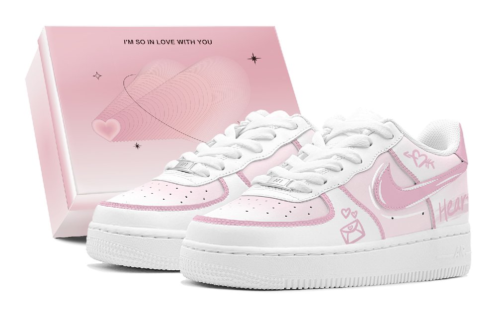 Nike Air Force 1 Skateboard Shoes Women's Low top White