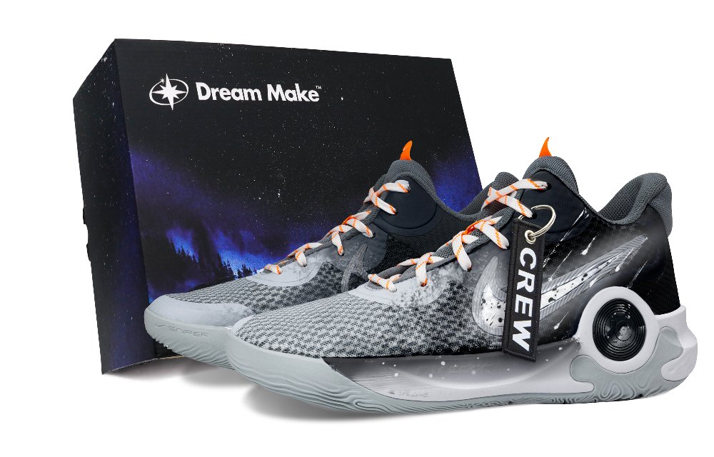 Nike KD Trey 5 IX Meteor-Black Box Cushioning Mid-Top Basketball Shoes Unisex Black