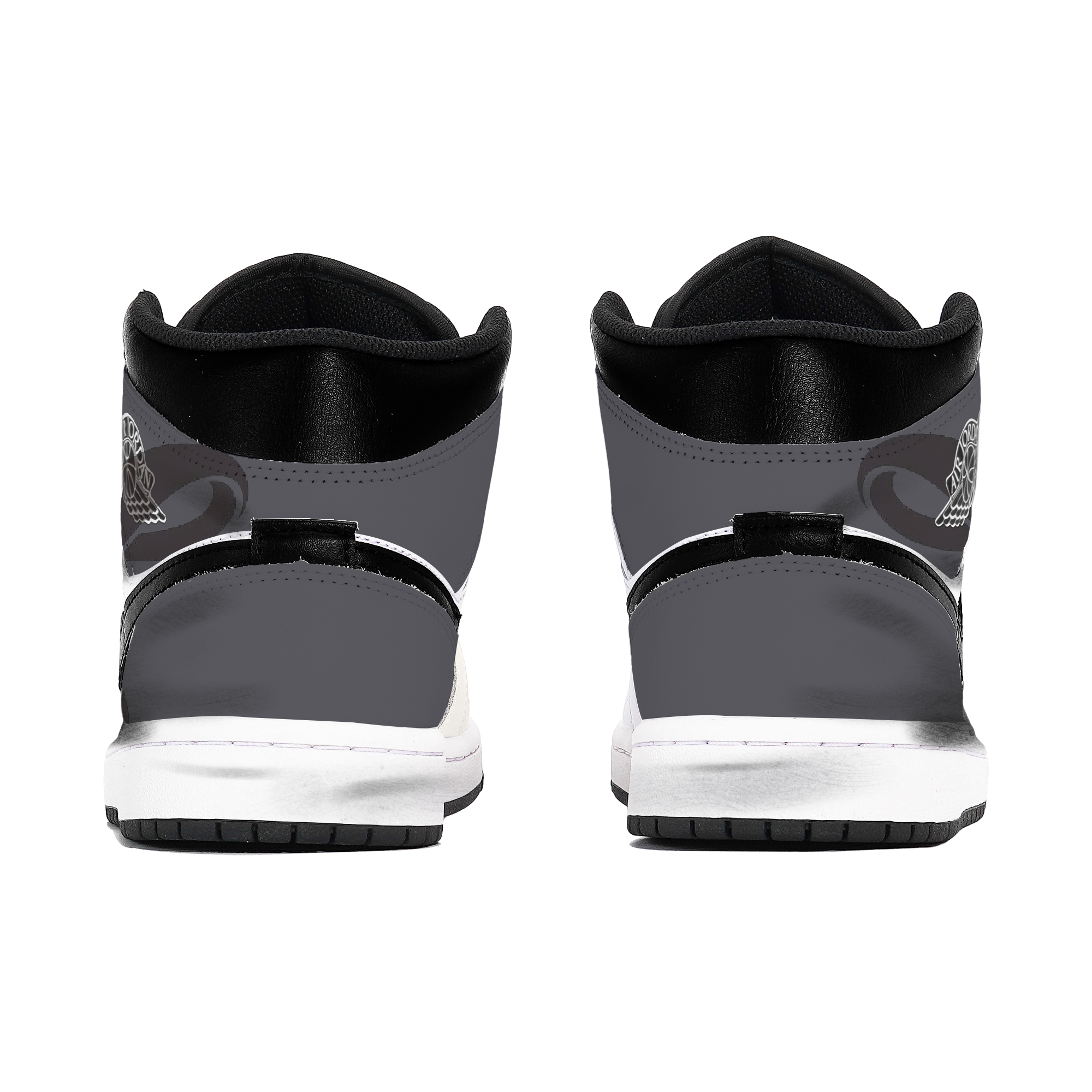 Jordan Jordan 1 Abrasion-Resistant Mid-Top Vintage Basketball Shoes Unisex Beige White Black купить в интернет-магазине Yoocart с быстрой доставкой по России.