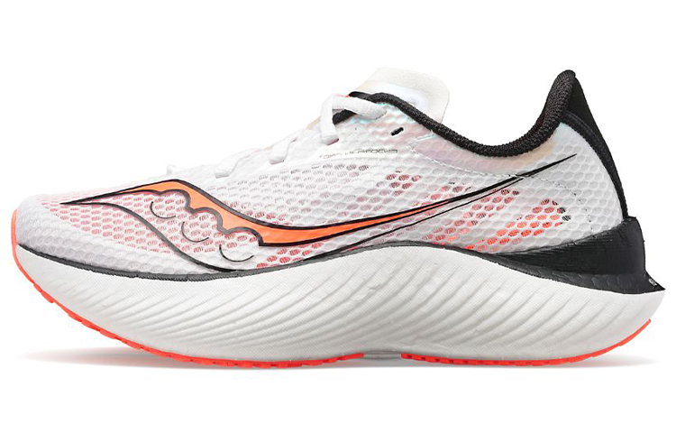 Saucony Endorphin Pro 3 White Vizi Red