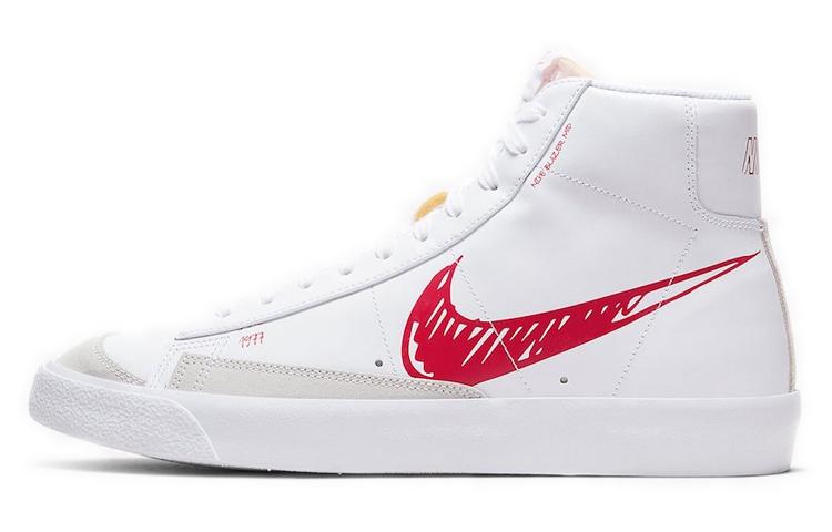 Nike Blazer Mid 77 Sketch White Red